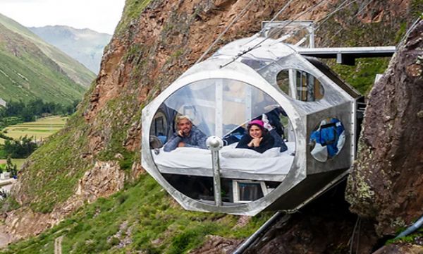 Dünyanın en sıra dışı sekiz minik otel odası