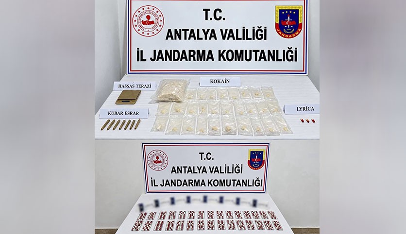 Aksu ve Manavgat'ta uyuşturucu operasyonu