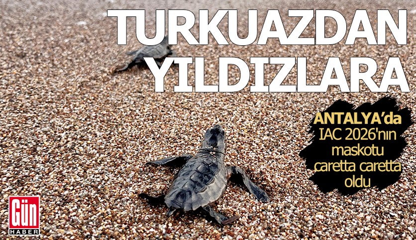 Antalya Uzay Kongresi'nin maskotu caretta caretta