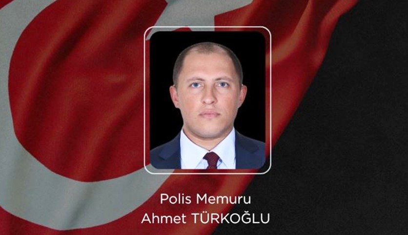 Bakan Çiftçi'den, şehit polis memuru için taziye mesajı