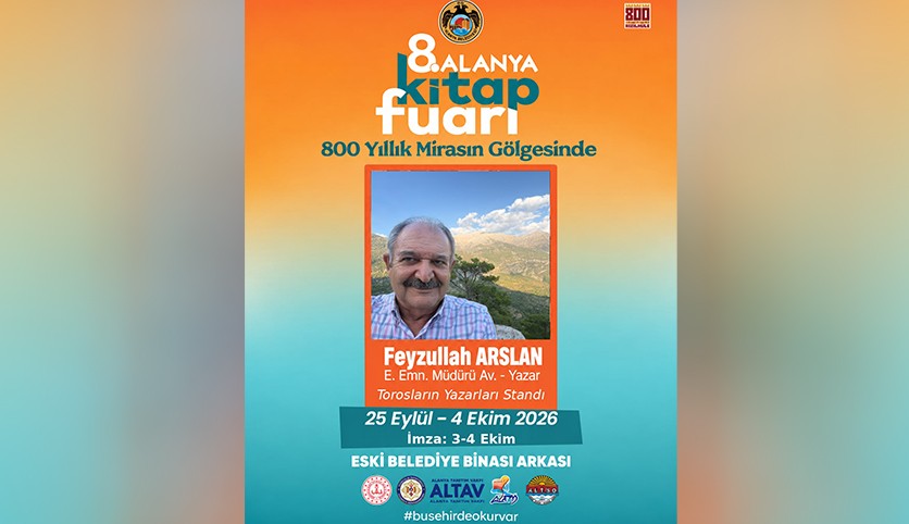 Feyzullah Arslan, kitap fuarlarında okurlarıyla buluşacak