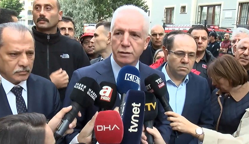 Vali Gül: 12 kişinin 5'i kurtarıldı