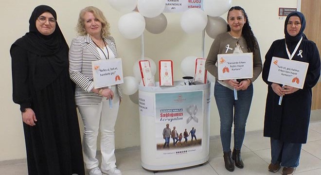 Akciğer kanseri farkındalık etkinliği