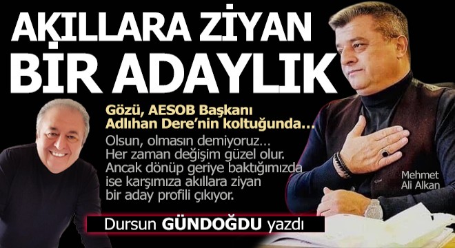 Akıllara ziyan bir aday profili