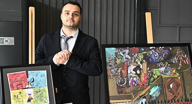 Antalya Engelsiz Kafe’de 'Bir Bakışın Hikayesi' sergisi