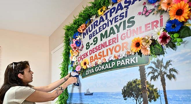 Antalya'da bahar, Çiçek Desenleri Günleri’yle karşılanacak