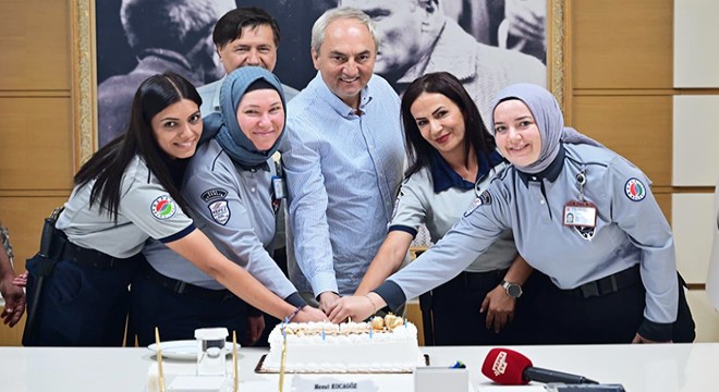 Başkan Kocagöz’den güvenlik görevlilerine teşekkür