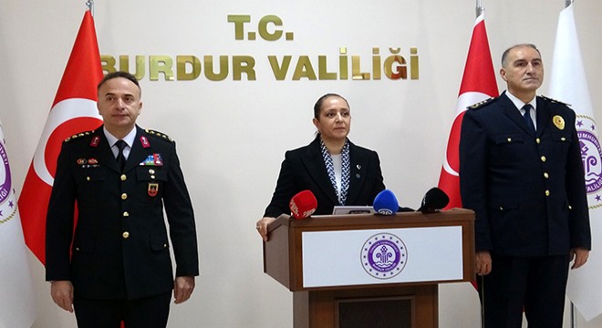 Burdur'da asayiş bilgilendirme toplantısı
