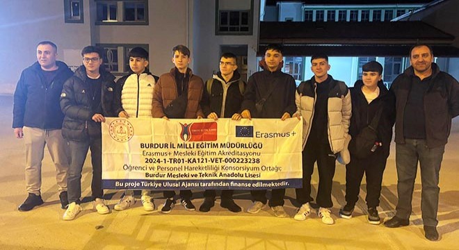 Burdurlu öğrenciler İtalya'da