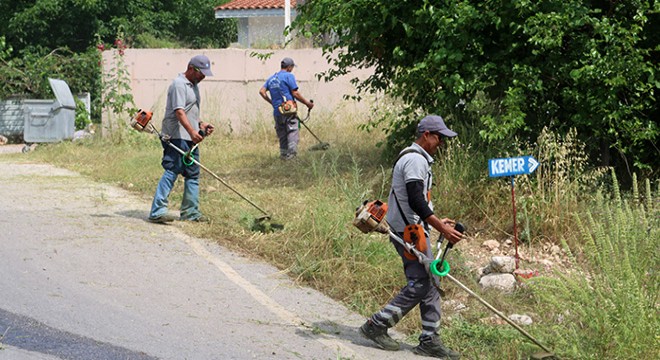 Büyükşehir’den Kemer’de çevre düzenlemelerine yönelik çalışma
