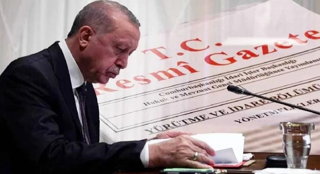Cumhurbaşkanlığı tarafından yapılan atamalar Resmi Gazete’de