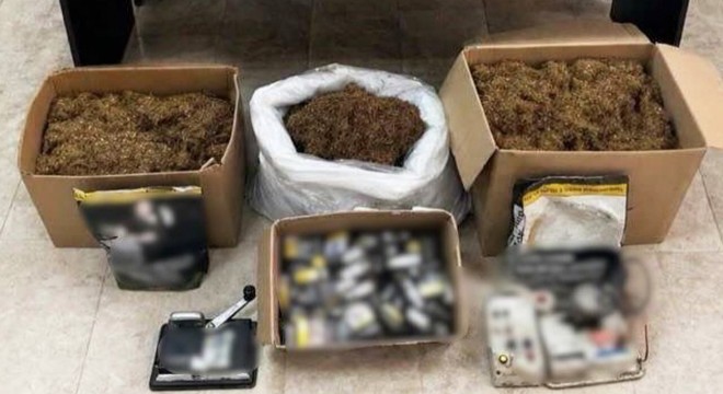 Döşemealtı’nda kaçak tütün operasyonu