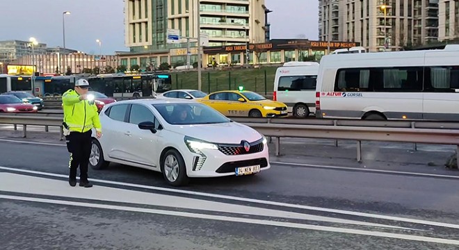 Dron destekli ‘kaynak’ denetimi: 37 sürücüye ceza