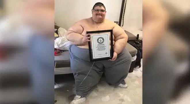 Dünyanın en kilolu insanı hayatını kaybetti