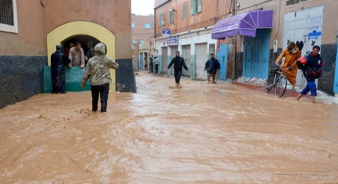 Fas’ta sel ve fırtına: 21 ölü