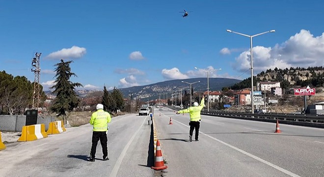 Helikopterli trafik denetimi