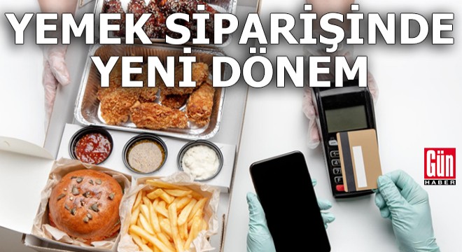 İnternetten yemek siparişinde yeni dönem