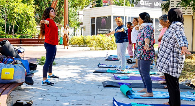 Kadın Danışma Merkezi’nde sabah sporu