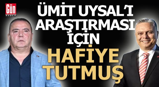 Muhittin Böcek, yerine aday olur diye Ümit Uysal'ın peşine hafiye takmış