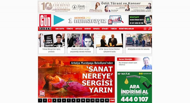 Muratpaşa Belediyesi Antalya Edebiyat Günleri Ödül Töreni ve Konser banneri