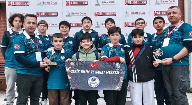 Serik'in genç dehalarından tarihi başarı