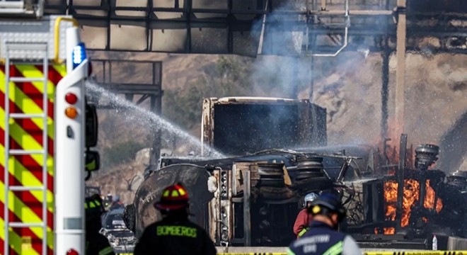 Şili’de gaz yüklü tanker patladı: 4 ölü, 17 yaralı