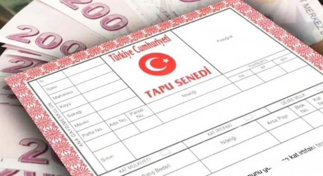 Tapu sahipleri dikkat!