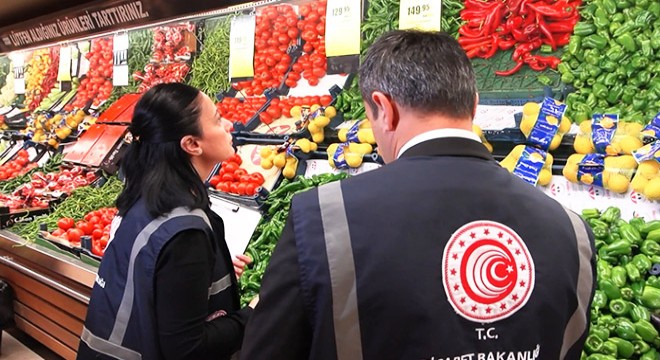 Ticaret Bakanlığı'ndan market denetimi