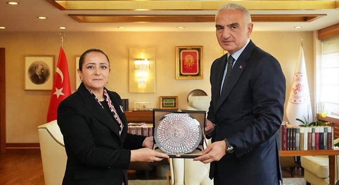 Vali Bilgihan'dan Bakan Ersoy'a ziyaret