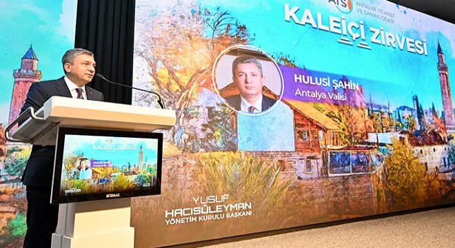Vali Şahin: Kaleiçi, Antalya’nın çok özel bir mücevheridir
